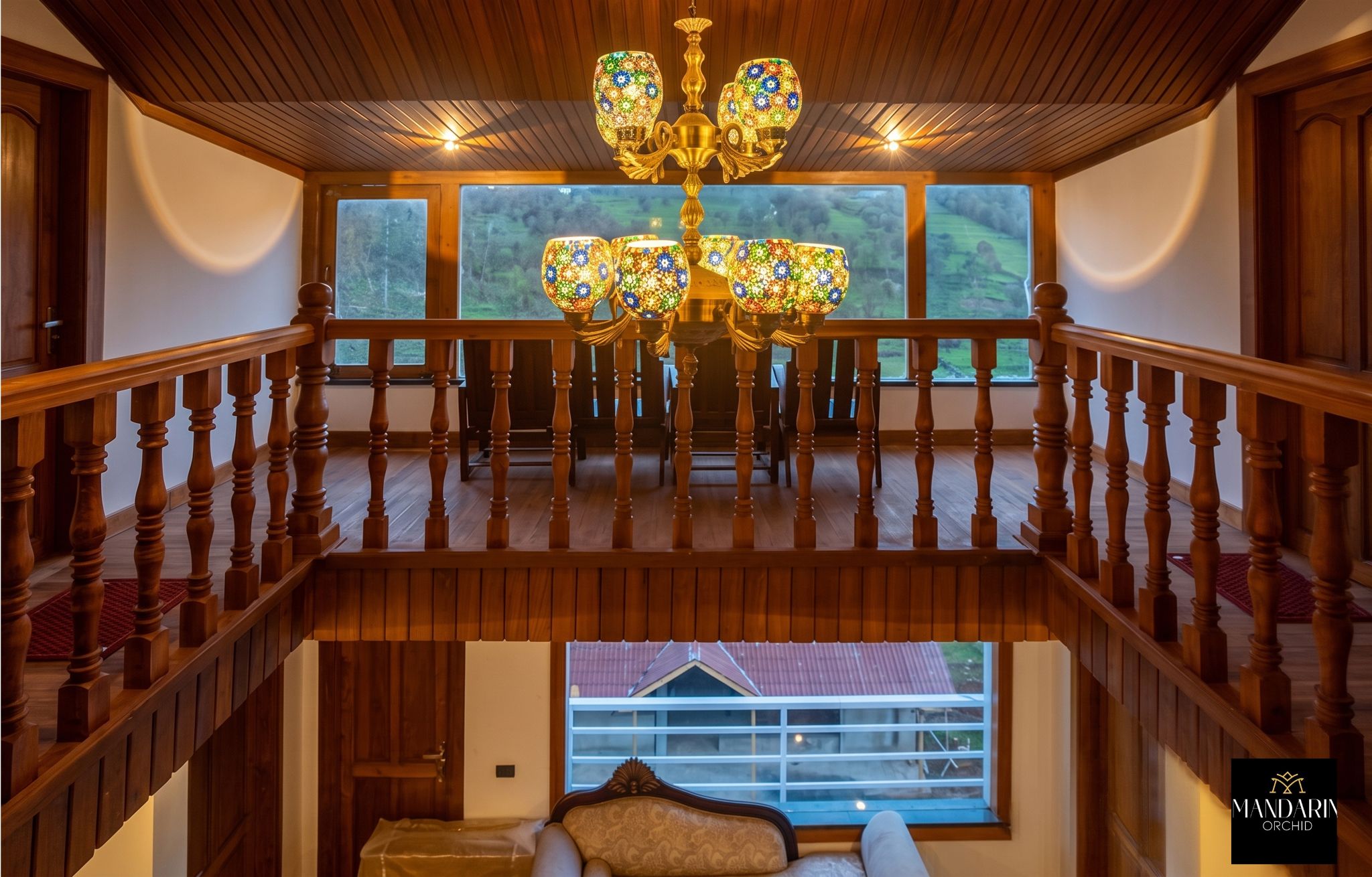Chandelier / interior heritage shot