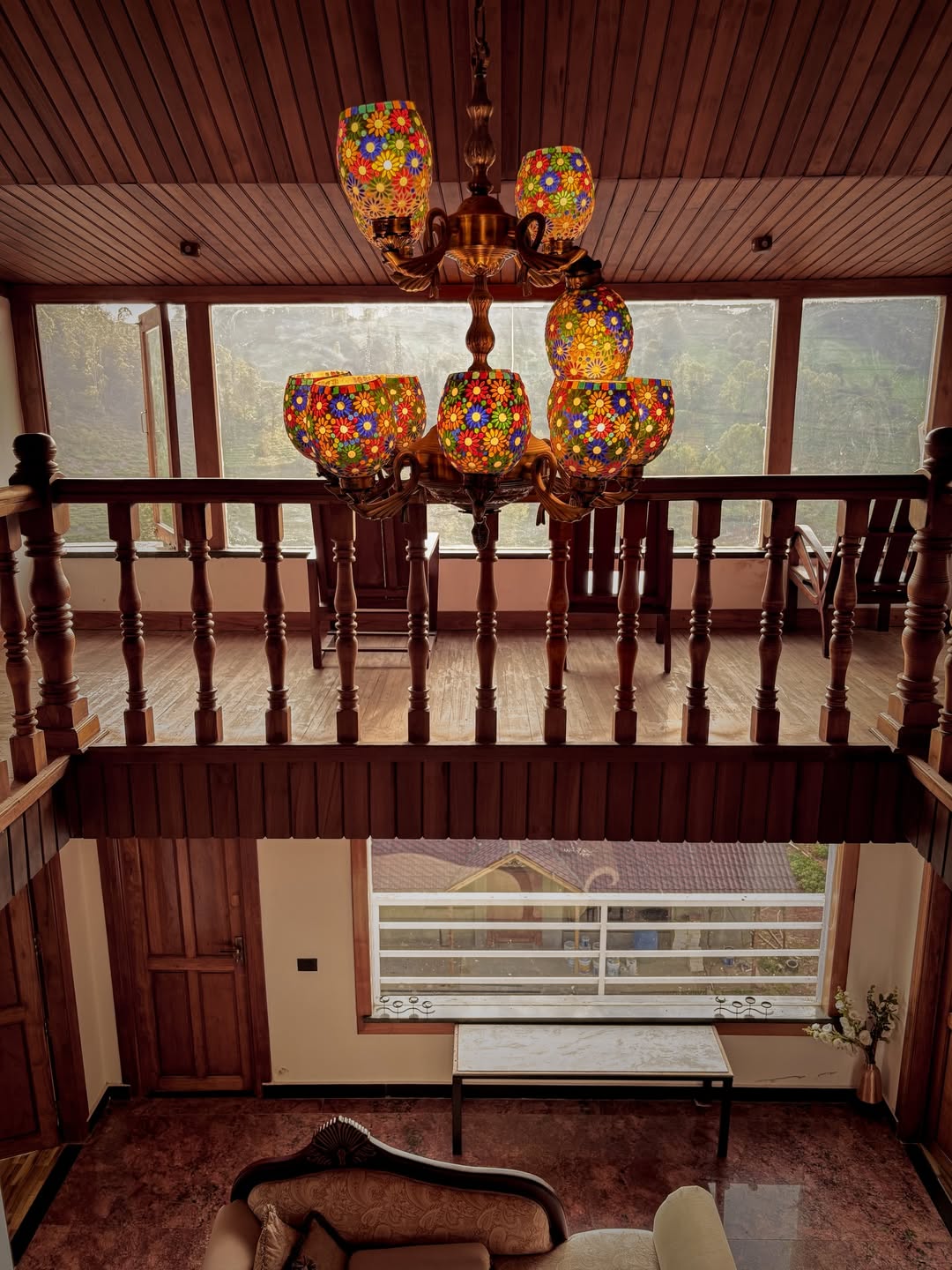 Villa interior welcome section